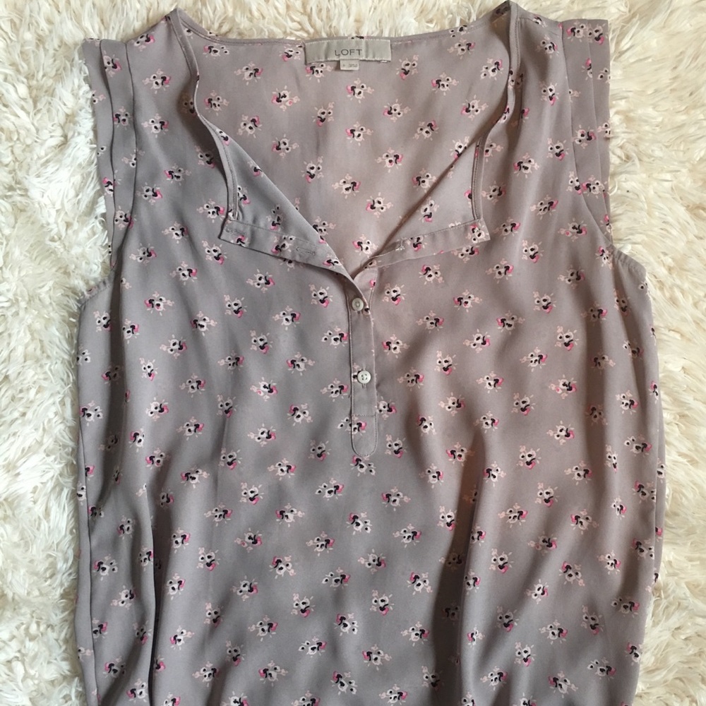 Ann Taylor Loft Sleeveless Blouse